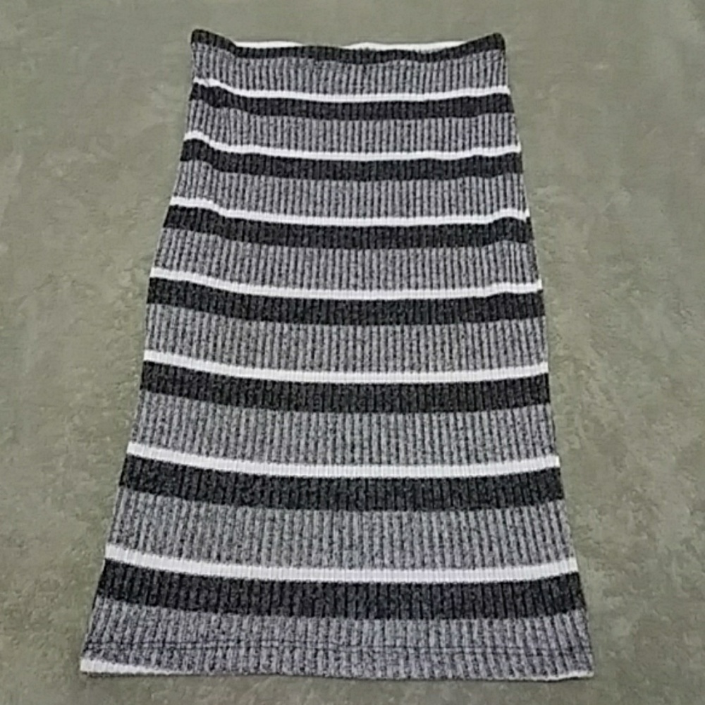 Asymmetrical long skirt